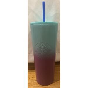 Starbucks 2021 Summer Edition 24 oz Stainless Steel Ombre Tumbler